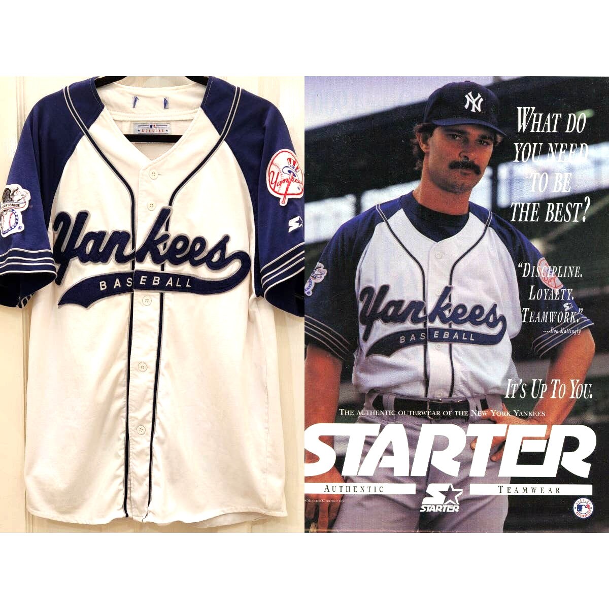 Vintage Starter New York Yankees Jersey – Santiagosports