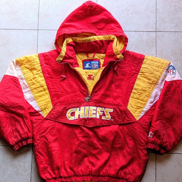 Vintage Chiefs Starter Jacket Etsy