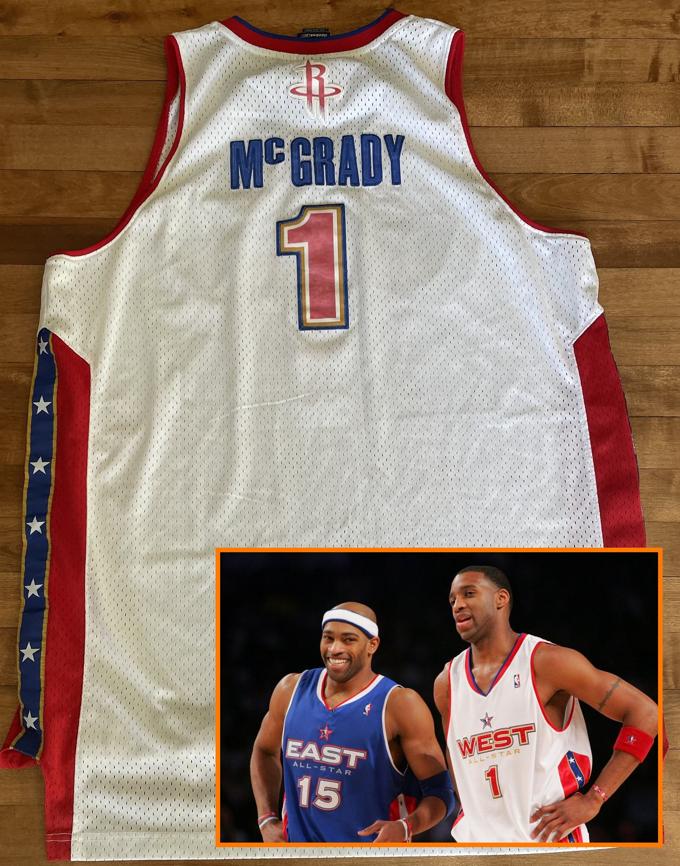 Tracy McGrady Orlando Magic Vintage Reebok Authentic Jersey 2XL Blue NBA