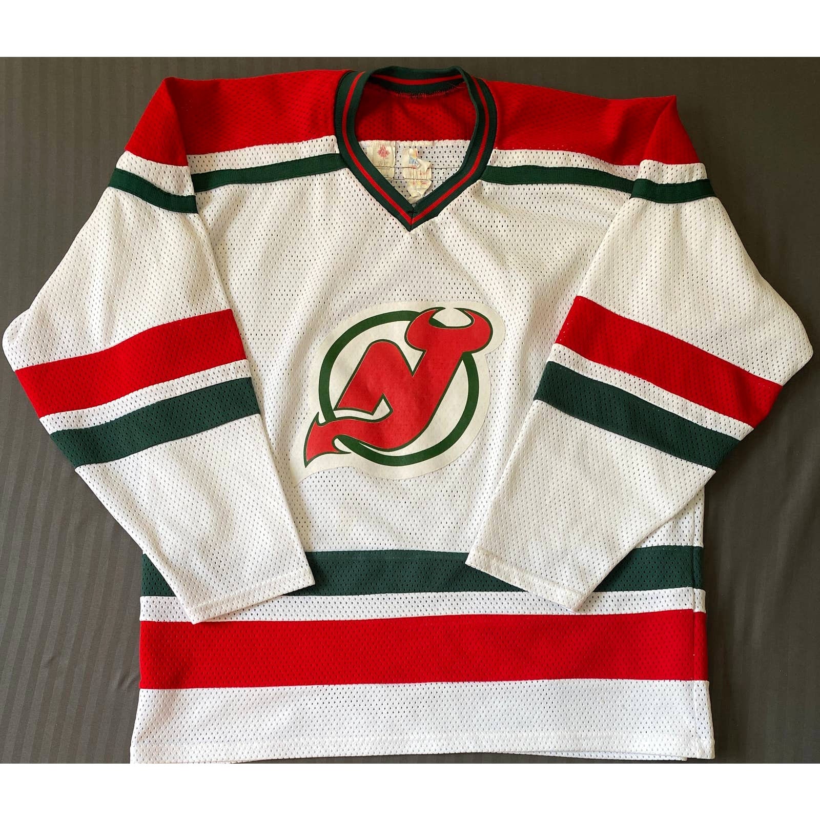 Bill Guerin 1996 New Jersey Devils Vintage Home Throwback NHL