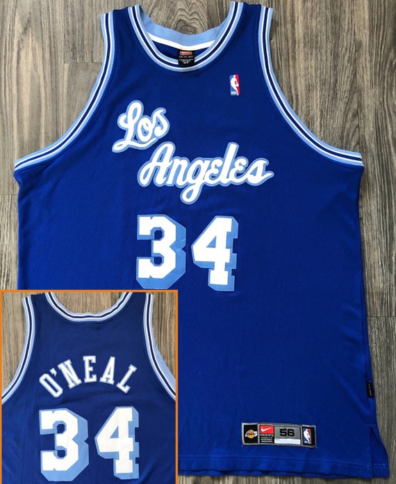 SHAQ Los Angeles Lakers 2003 Hardwood O'neal 34 Nike 