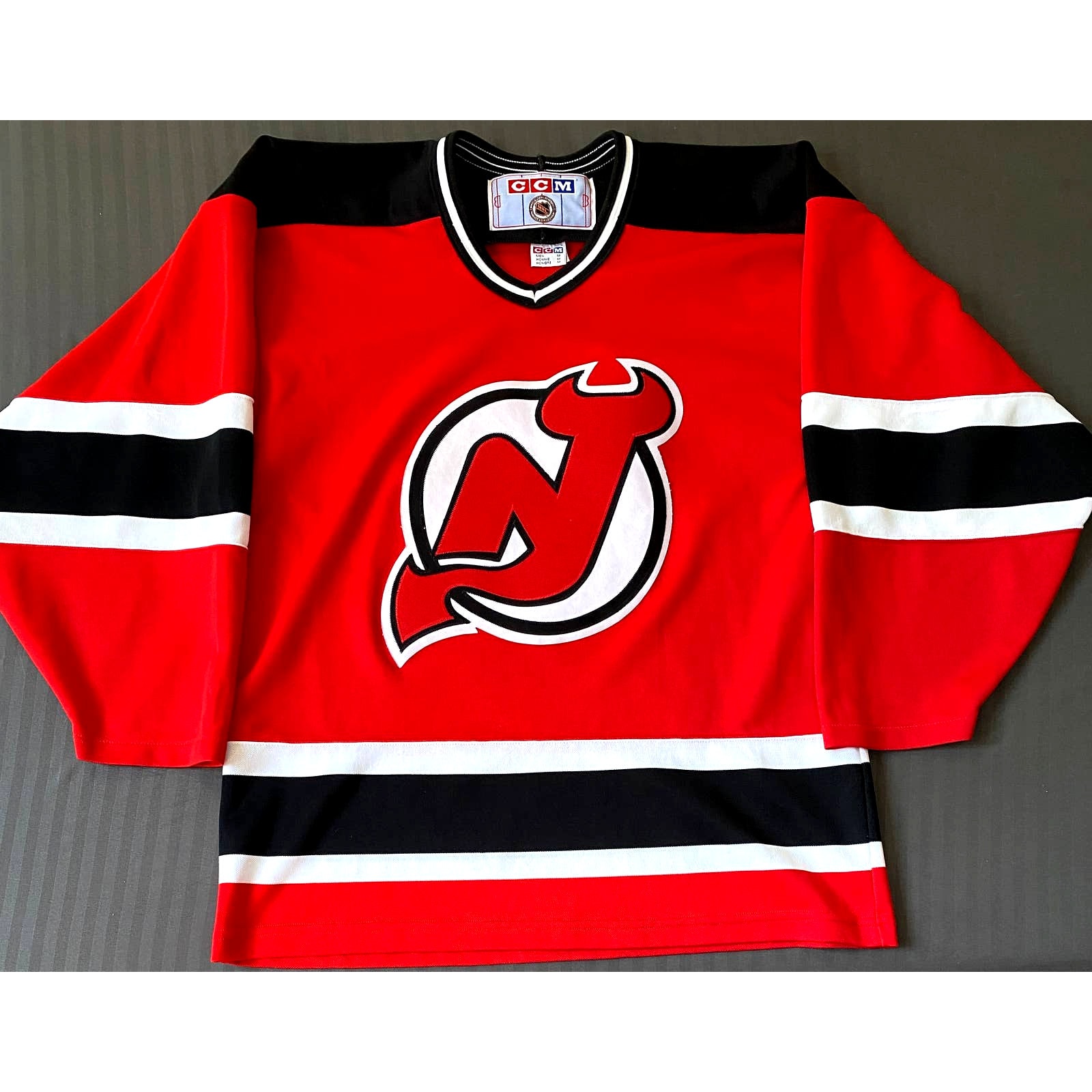 Custom Hockey Jerseys New Jersey Devils Name and Number 2017-2018 Red Home NHL