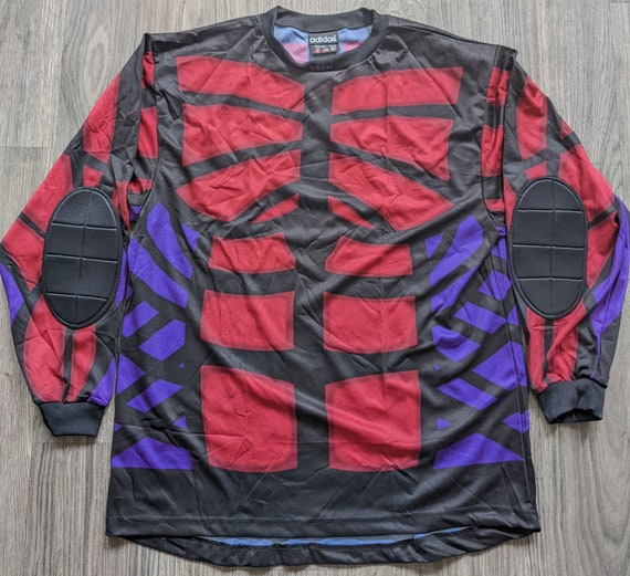 Roux chisme una vez Adidas portero Spiderman fútbol vtg 90s camiseta acolchada - Etsy España