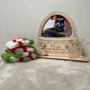 Personalized wooden photo frame | Personalized dog frame | Four-legged friend frame