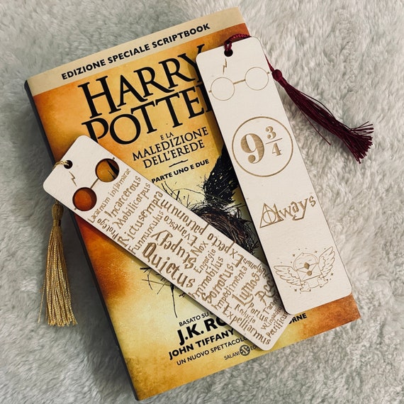 Wooden Bookmark Harry Potter Bookmarks 