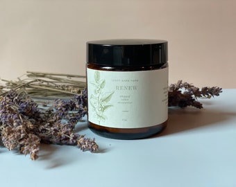 Whipped beef tallow moisturizer • Tea tree, frankincense and lavender