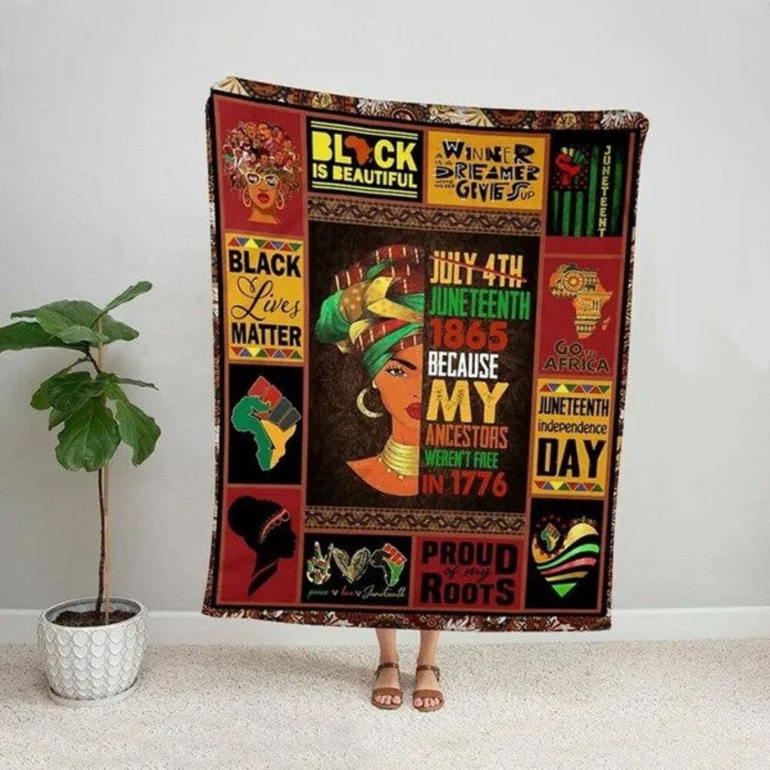 Quilt Blanket Black Lives Matter Gift Quilt Premium Etsy