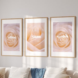 Sabr Shukur Hub Digital Print, Patience Grateful Hub Islamic Wall Art, Islamic Wall Art, Arabic Calligraphy, Muslim Home Decor, Quran Verse