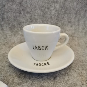 Espresso cup with saucer