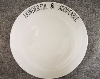 Plates, tableware, decoration, gift