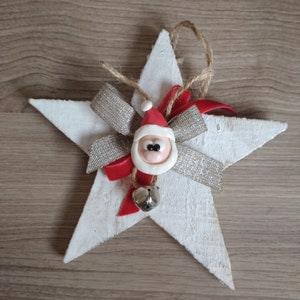 Stelle in legno natalizie