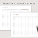 Hourly Weekly Planner Printable, Time Blocking, Time Blocking Digital Planner, Hourly Weekly ...