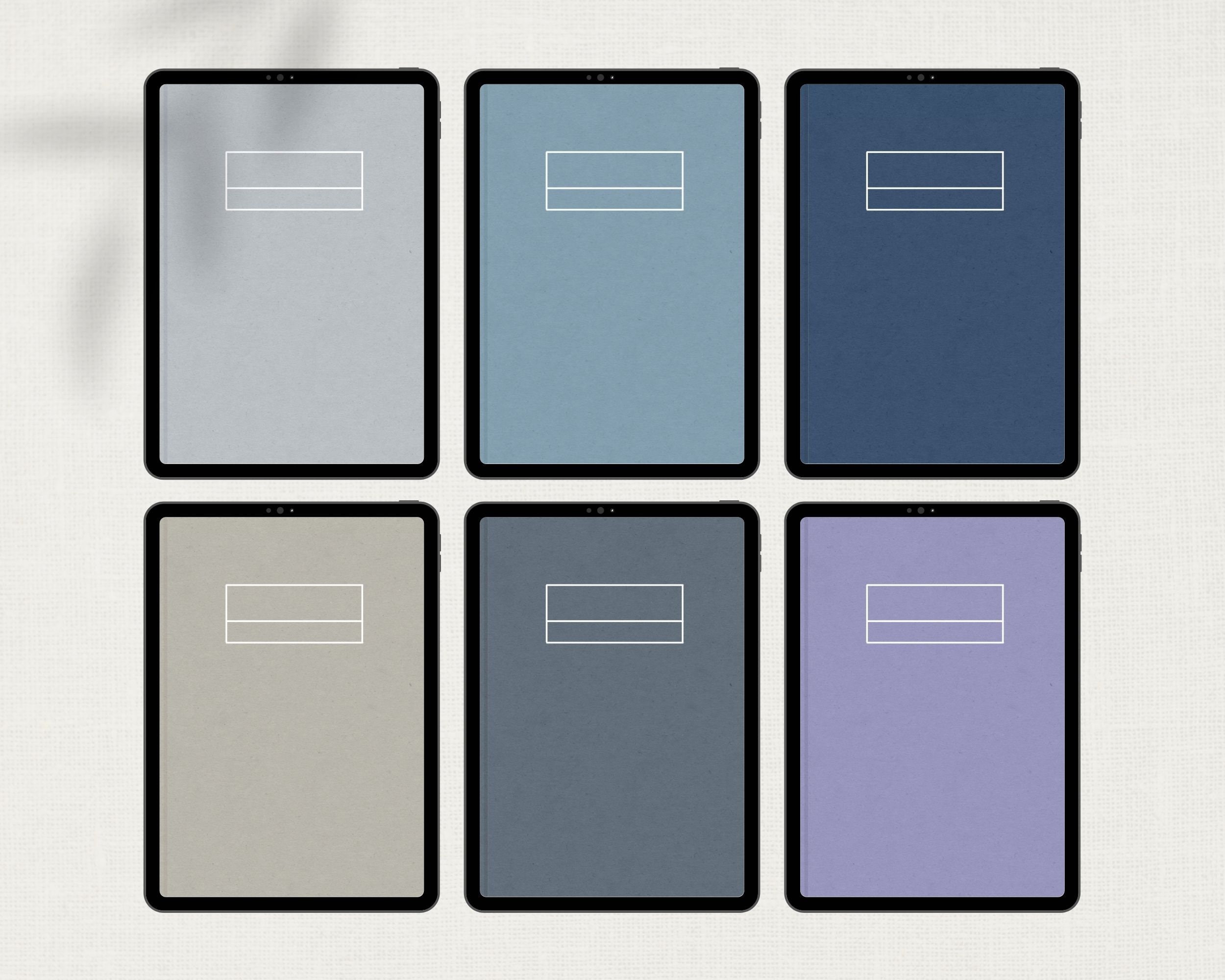 Digital Notebook Covers Goodnotes Cover Digital Minimal Etsy