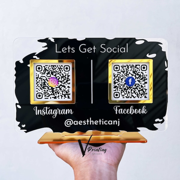 Social Media Sign Etsy