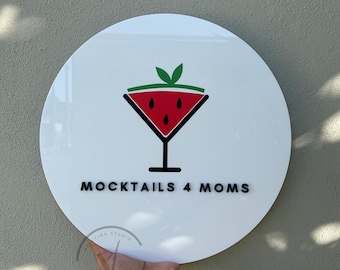 Custom 3D business logo sign: Personalized Wall or Door Signage