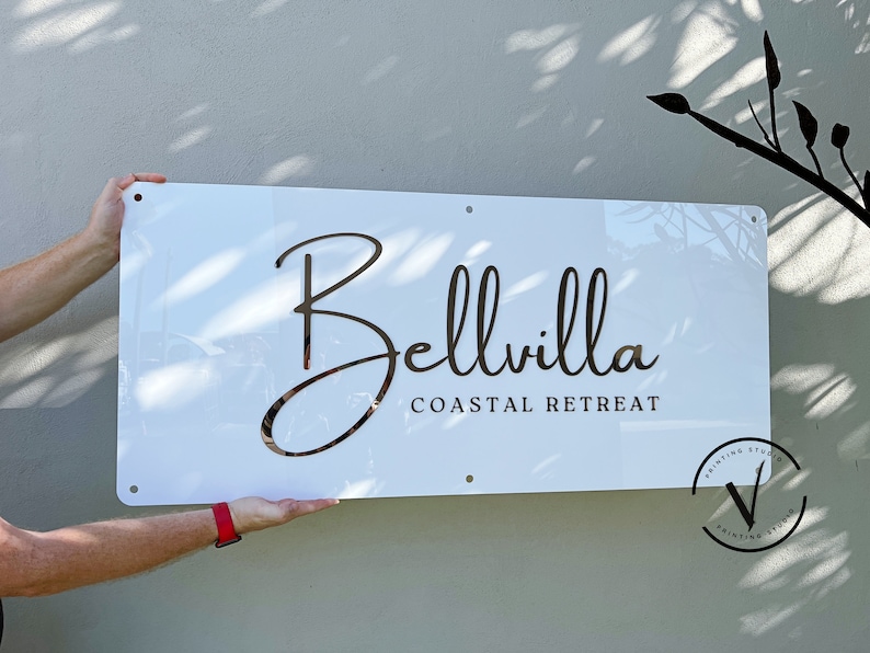 Custom Business Logo Sign, 3D Door Wall Sign, Custom Logo Acrylic Business Signage, Office Storefront, Wall Hanging Business Office