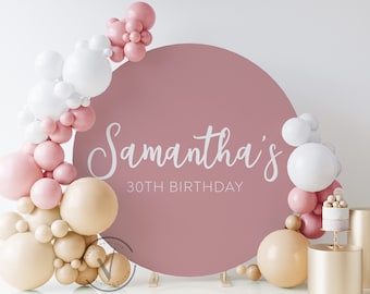 Custom Birthday Sign, Backdrop Sign, Name Sign for First Birthday Party, Birthday Yard Signs, Wedding Backdrop Sign, Custom Words