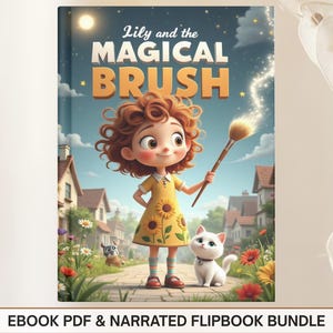 Kids eBook, Children Book, Kids Story Book, Children's Books, Bedtime Book, Digital Download, Narrated Fable About Imagination and Kindness