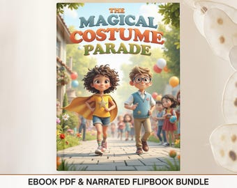Kids eBook, Children Book, Kids Story Book, Children's Books, Bedtime Book, Digital Download, Narrated Story About Imagination and Kindness