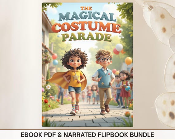 Kids eBook, Children Book, Kids Story Book, Children's Books, Bedtime Book, Digital Download, Narrated Story About Imagination and Kindness