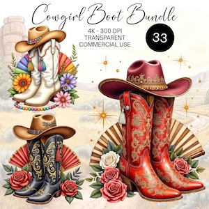 Cowgirl Boots Hat Clipart PNG, Boots on the Ground PNG, Clack Fan Sublimation Clipart, Where them fans at PNG, Birthday Invitation Clipart