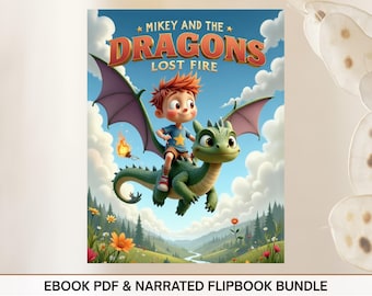 Kids eBook, Children Book, Kids Story Book, Children's Books, Bedtime Book, Digital Download, Narrated Story Friendship Courage and Kindness