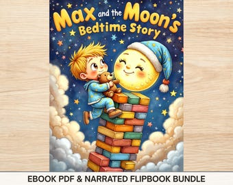 Kids eBook, Children Book, Kids Story Book, Children's Books, Bedtime Book, Digital Download, Narrated Story, Imagination Curiosity Courage