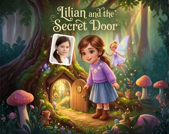 Lilian and the Secret Door Personalized Kids Book – Custom Children’s Bedtime Story About Kindness, Compassion & Selflessness Gift