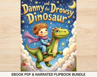 Kids eBook, Children Book, Kids Story Book, Children's Books, Bedtime Book, Digital Download, Narrated Story, Courage Friendship Comfort
