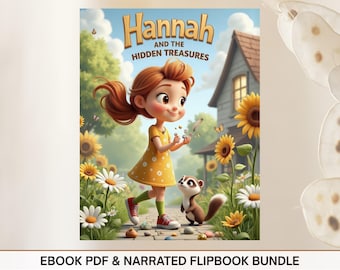 Kids eBook, Children Book, Kids Story Book, Childrens Books, Bedtime Book, Digital Download, Narrated Story Gratitude Contentment Connection