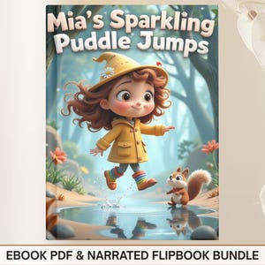 Kids eBook, Children Book, Kids Story Book, Children&#39;s Books, Bedtime Book, Digital Download, Narrated Story About Imagination and Courage