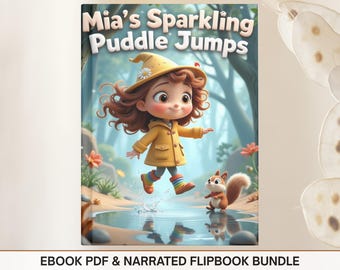Kids eBook, Children Book, Kids Story Book, Children's Books, Bedtime Book, Digital Download, Narrated Story About Imagination and Courage
