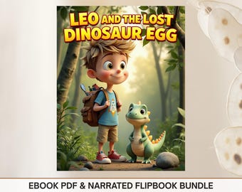 Kids eBook, Children Book, Kids Story Book, Children's Books, Bedtime Book, Digital Download, Narrated Story Friendship Courage Selflessness