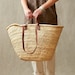 Market basket,Moroccan bag, moroccan straw bag, moroccan basket, french basket bag, farmers market bag,shopping basket,straw beach bag 