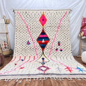 Custom Boujad Rug: Handmade Moroccan Berber Carpet