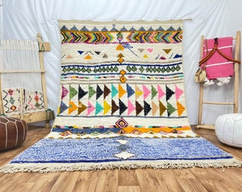 Beni ourain rug- Authentic Moroccan Rug- Custom Beni Ourain rug- Beni Rug- Large Moroccan Rug- Rug- Custom rug