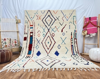 Meilleur tapis marocain, tapis pour cadeau, tapis de salon, tapis pour chambre à coucher, tapis touffeté, marches bohèmes, tapis berbère, tapis pour enfants