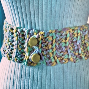 Vintage haakpatroon - Cinch riem - PDF direct downloaden