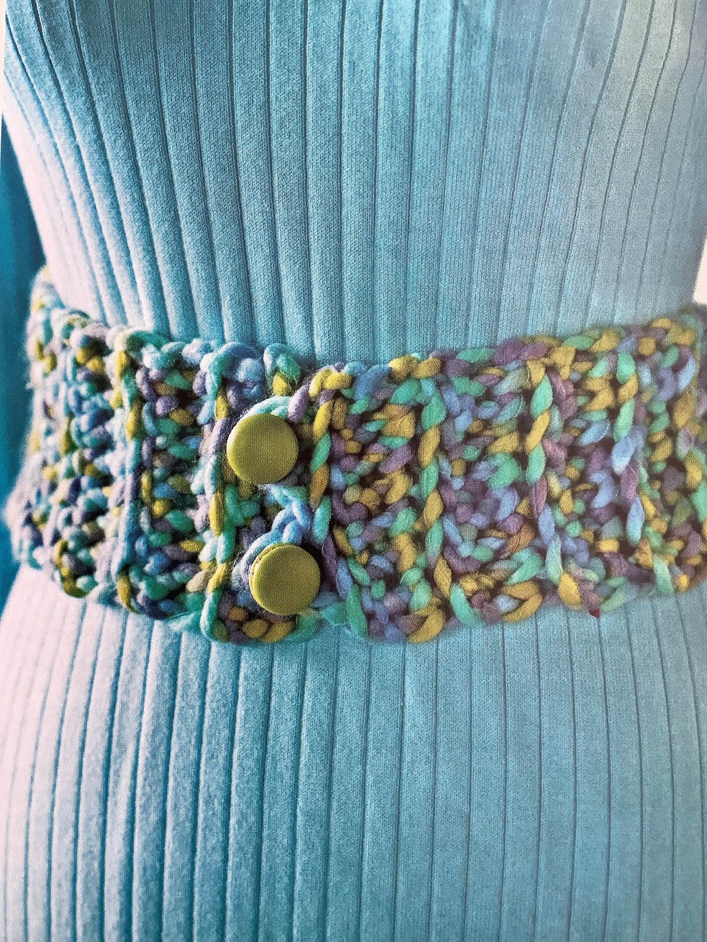 Vintage Crochet Pattern - Cinch Belt - PDF Instant Download