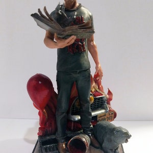 Stephen, King Diorama 1:12 - 16 cm, diorama figures, resin figures, diorama, horror movie diorama,horror movie, hand painted,christmas, gift