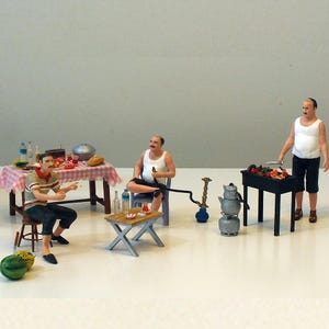 Resin Figure Set 1:18 scale, Resin figures, diecast figures, diorama figures, diecast, diorama