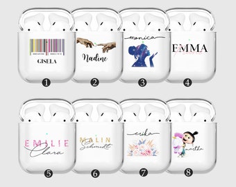 Swanna Custom Gifts Airpod Pro case with colorful and cute designs
