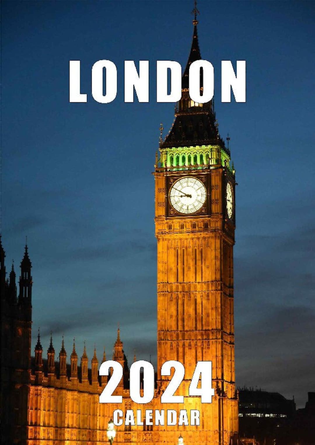 The Great City London Calendar 2024 Etsy