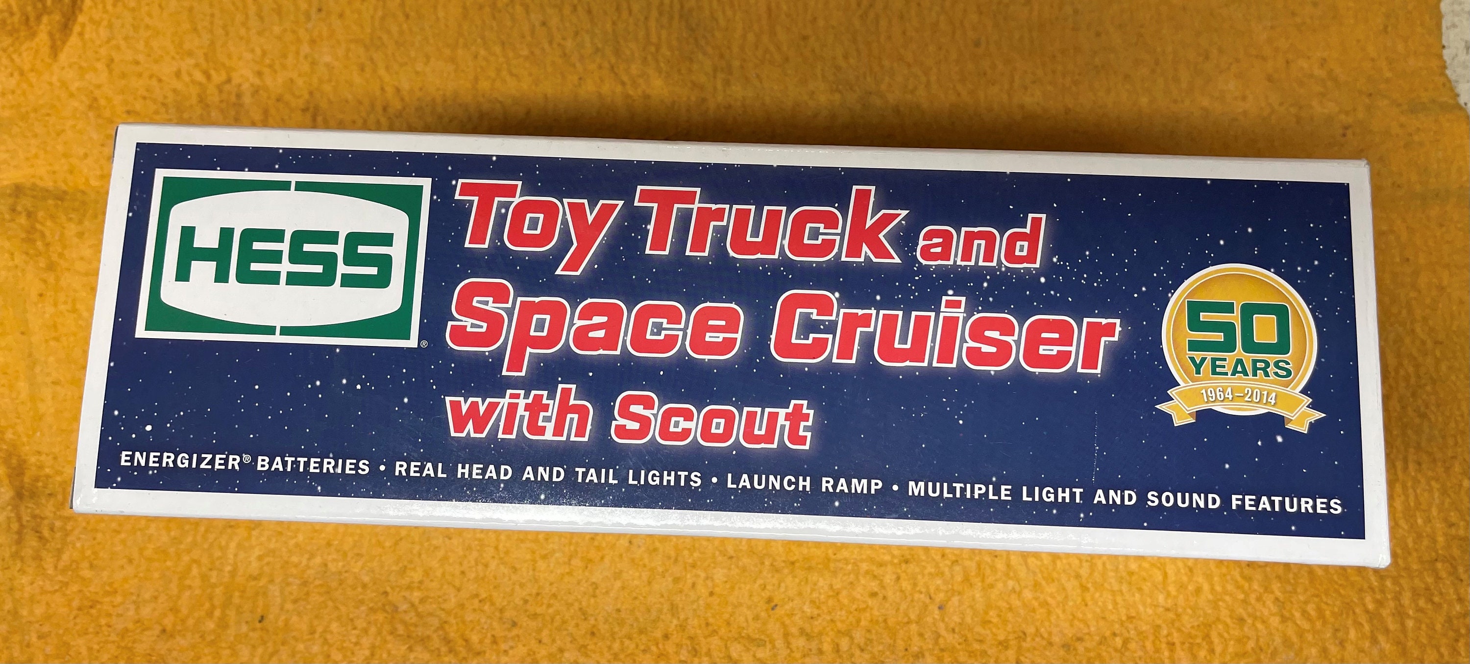 Hess toy truck and space cruiser with scout 2025