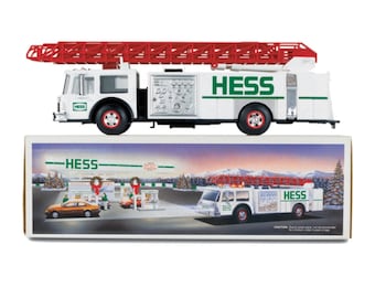 1989 Hess Toy Fire Truck Bank
