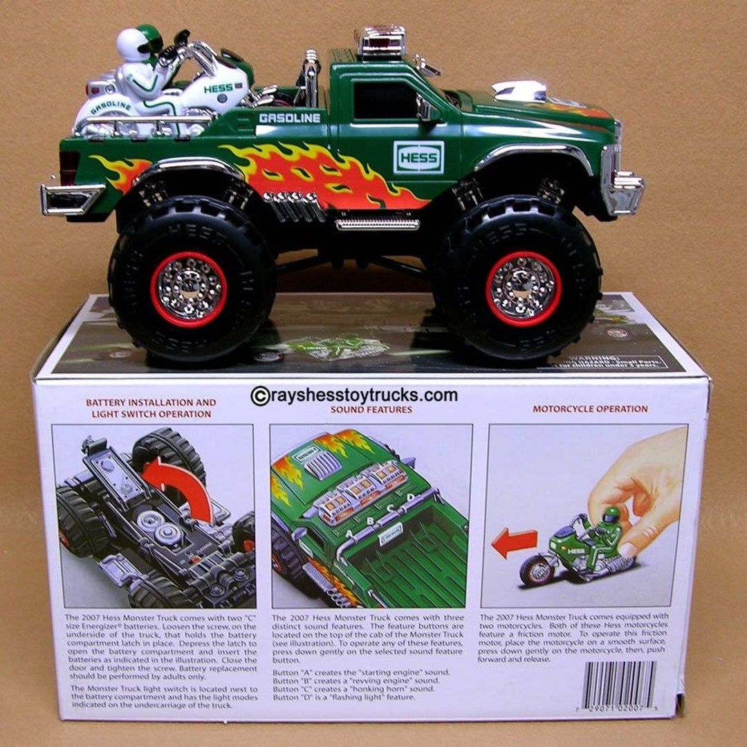 hess truck motorcycle