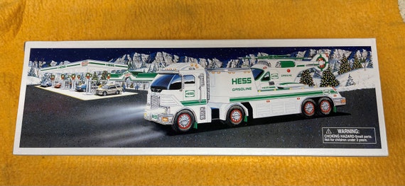Hess 2006 Toy Truck and Helicopter Etsy Australia