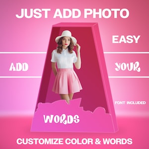 Doll Box Customization with Photoshop File Background ( Digital )