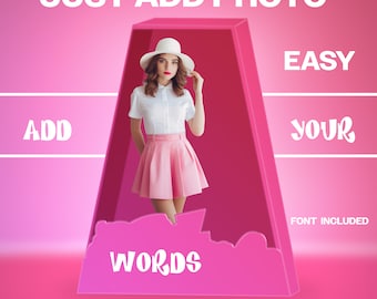 Doll Box Customization with Photoshop File Background ( Digital )