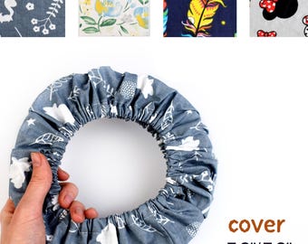 Embroidery Hoop Cover 20 cm | Fabric Cross Stitch Frame Protector